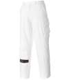 PW645 S817 Portwest Painters Trousers White colour image